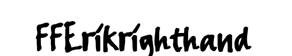 FFErikrighthand Font Download Free