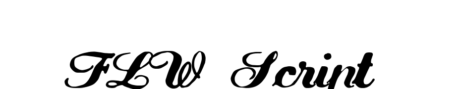 FLW Script Font Download Free