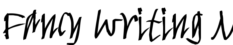 Fancy Writing Median Font Download Free