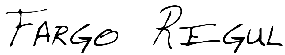 Fargo Regular Font Download Free