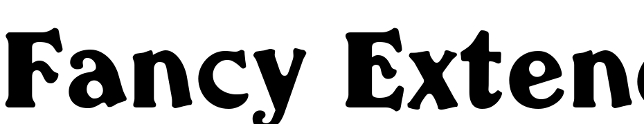 Fancy Extended Font Download Free