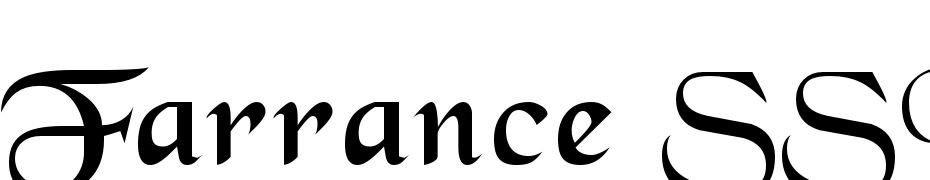 Farrance SSK cкачати шрифт безкоштовно