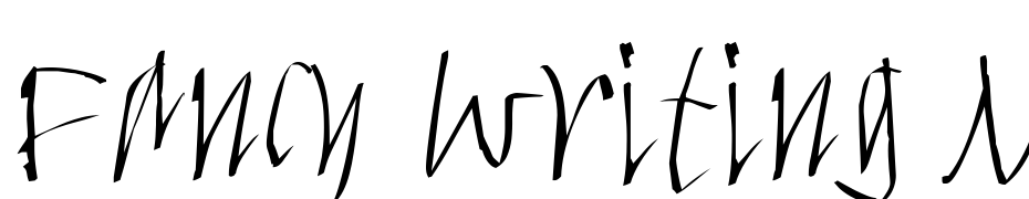 Fancy Writing Micro Font Download Free