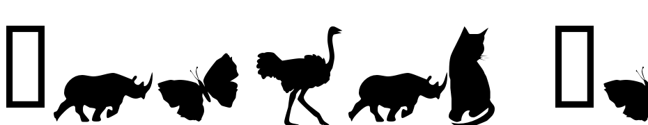 Fantas Animals Font Download Free