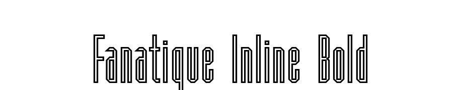Fanatique Inline Bold Font Download Free
