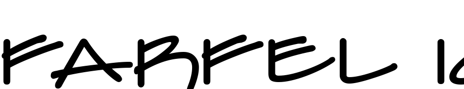 Farfel ICG Felt Tip Font Download Free