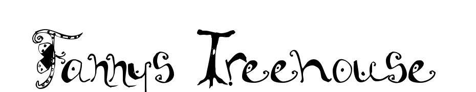 Fannys Treehouse Font Download Free