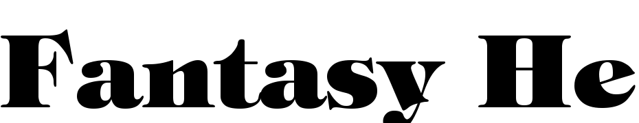 Fantasy Heavy Font Download Free