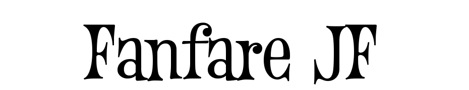 Fanfare JF Font Download Free