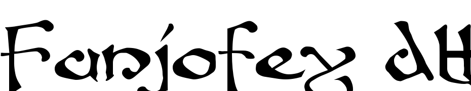 Fanjofey AH Font Download Free