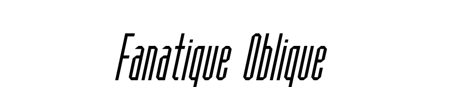 Fanatique Oblique Font Download Free