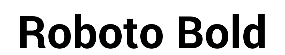 Roboto Bold Font Download Free