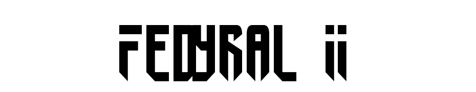 Fedyral II Font Download Free