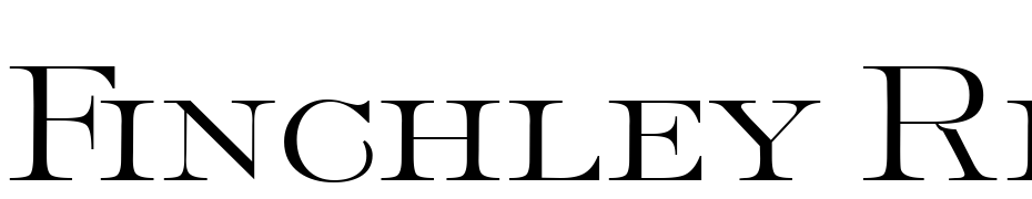 Finchley Regular Font Download Free