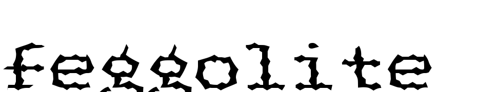 Feggolite Ruffled Font Download Free