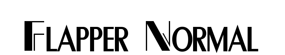 Flapper Normal Font Download Free