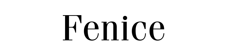 Fenice Font Download Free