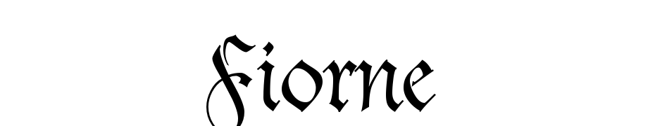 Fiorne Font Download Free