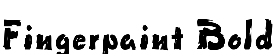 Fingerpaint Bold Font Download Free