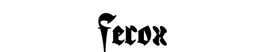 Ferox Font Download Free