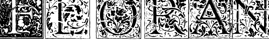 Florana_Initials cкачати шрифт безкоштовно