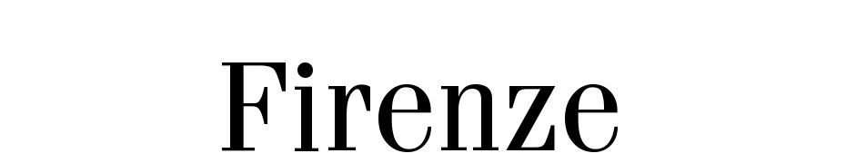 Firenze Regular Yazı tipi ücretsiz indir
