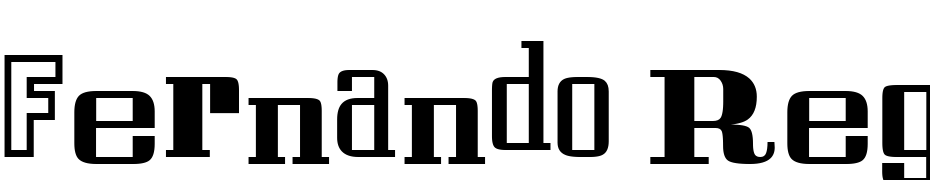 Fernando Regular Font Download Free