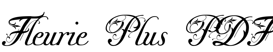 Fleurie Plus PDF Font Download Free