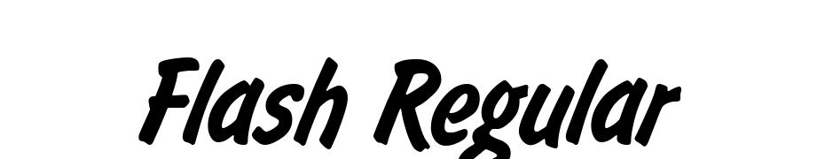 Flash Regular Font Download Free
