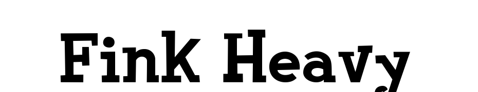fink heavy font free download mac