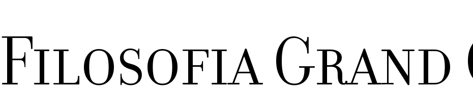 Filosofia Grand Caps Font Download Free