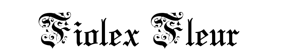 Fiolex Fleur Font Download Free