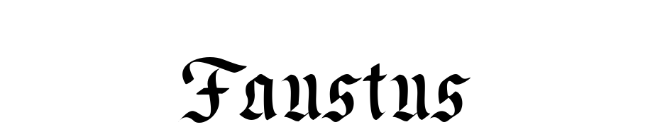 Faustus Font Download Free