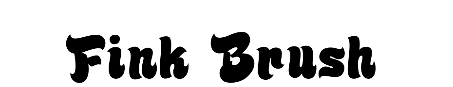 Fink Brush Font Download Free