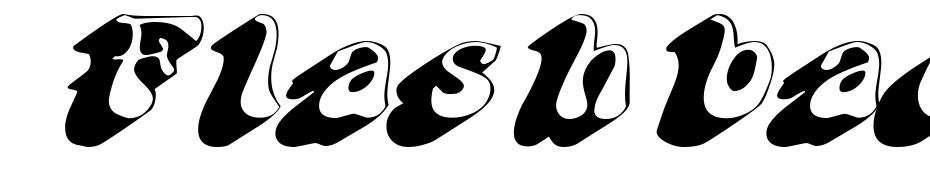 Flashback Extended Oblique Font Download Free