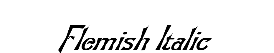 Flemish Italic Font Download Free