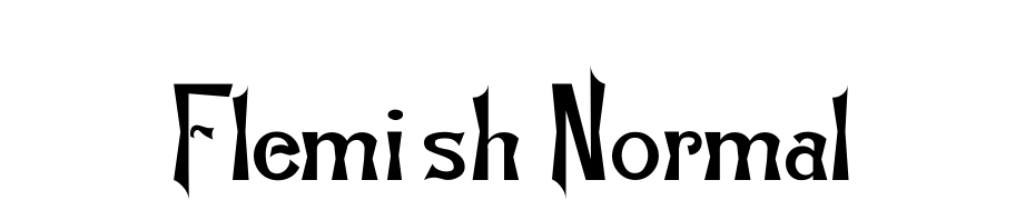 Flemish Normal Font Download Free