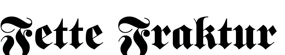 Fette Fraktur LT Dfr Font Download Free