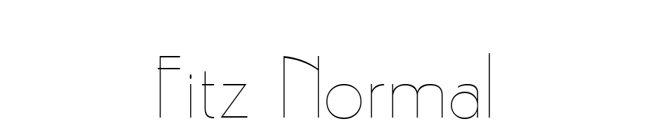 Fitz Normal Font Download Free