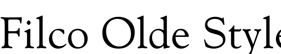 Filco Olde Style Yazı tipi ücretsiz indir