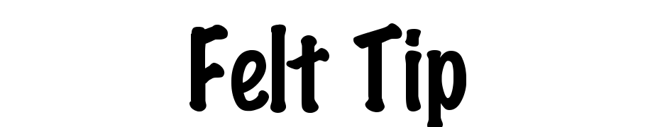 Felt Tip Font Download Free