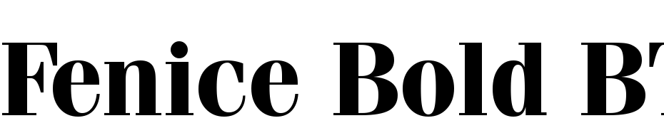 Fenice Bold BT Font Download Free