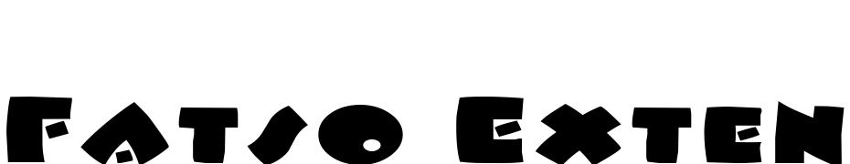 Fatso Extended Font Download Free