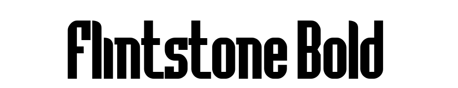 Flintstone Bold Font Download Free