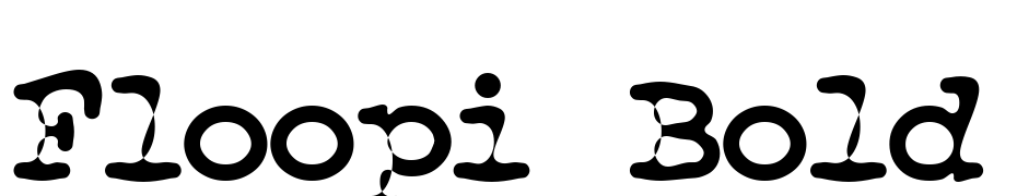 Floopi Bold Font Download Free