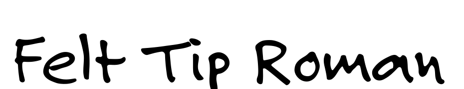 Felt Tip Roman Font Download Free