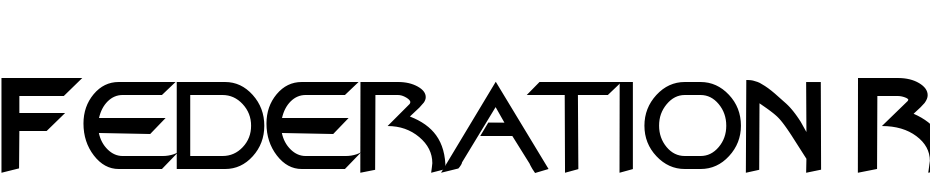 Federation Regular Font Download Free