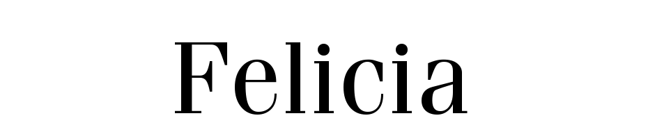 Felicia Font Download Free