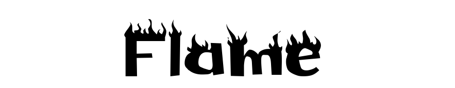 Flame Yazı tipi ücretsiz indir