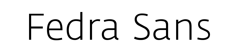 Fedra Sans Font Download Free